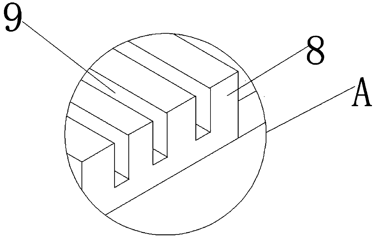 Formula and production process of non-slip PVC plastic floor