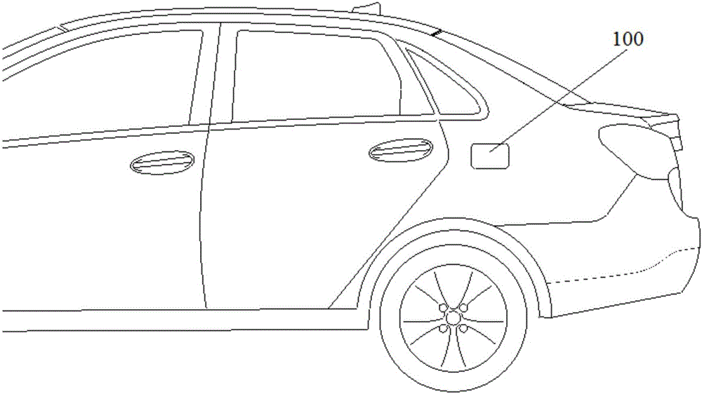 Charging port door assembly for vehicle and vehicle with charging port door assembly