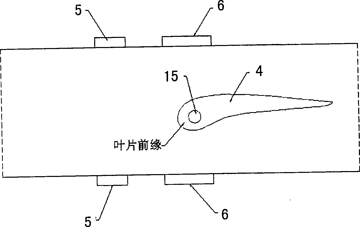 Visual observation and transient measurement method and apparatus for cooling process of turbine blade