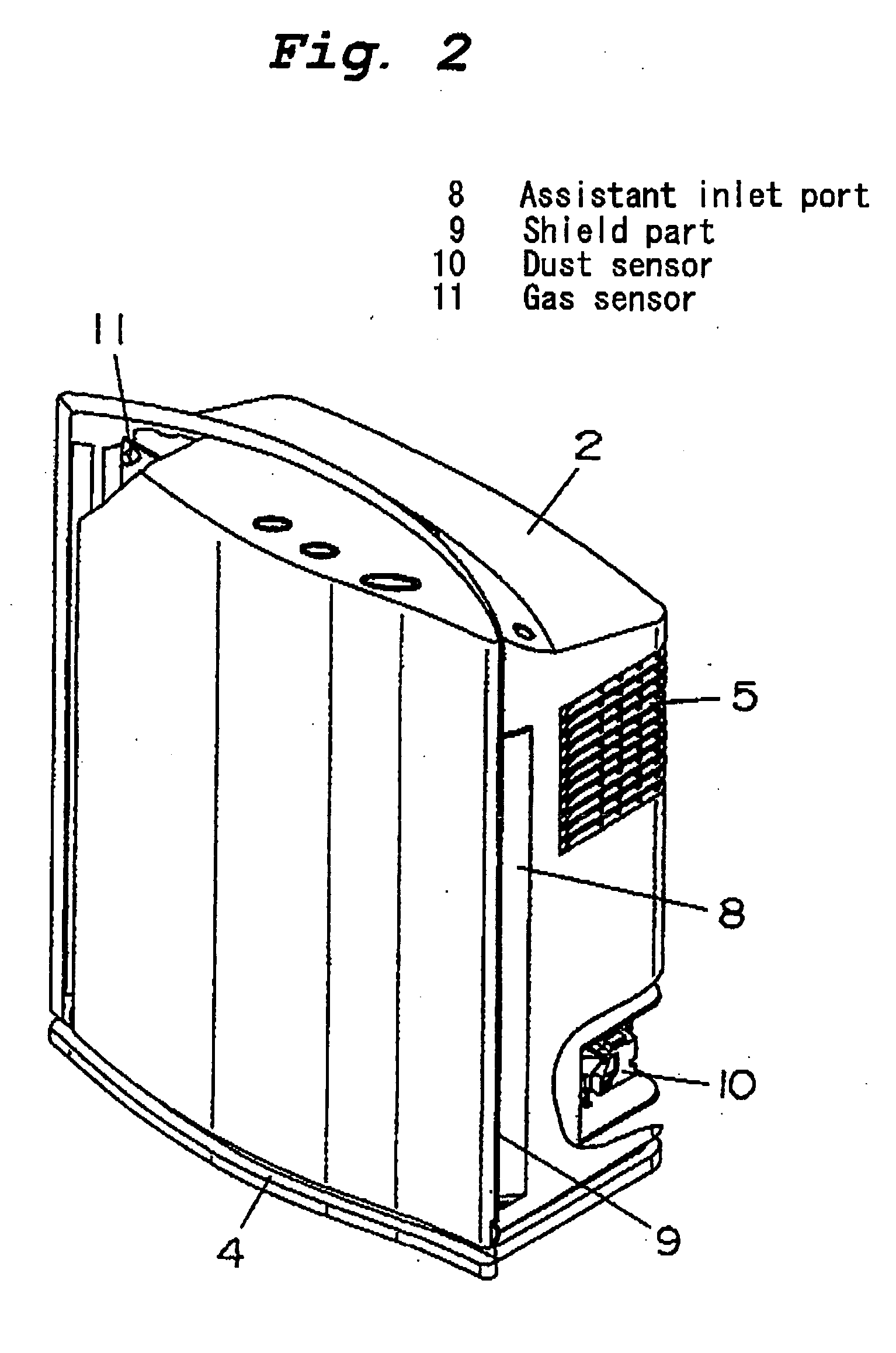 Air cleaner, functional filter and method of manufacturing the filter, air cleaning filter, and air cleaner device