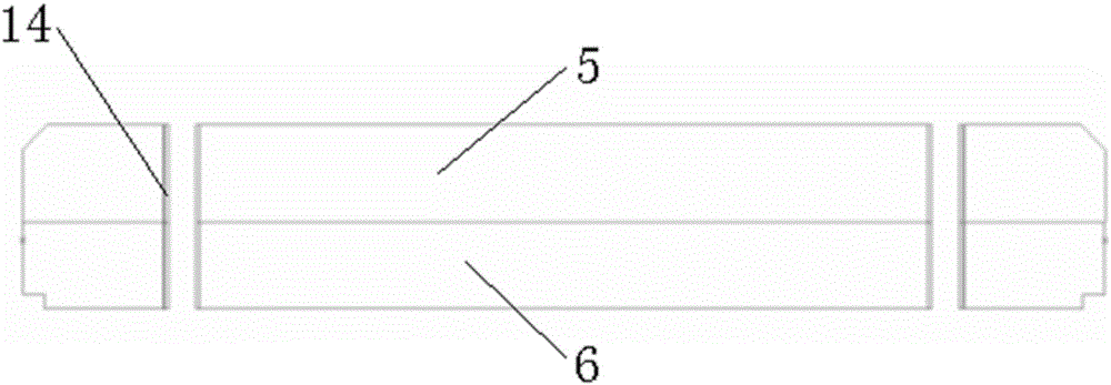 Active control hydraulic suspending structure