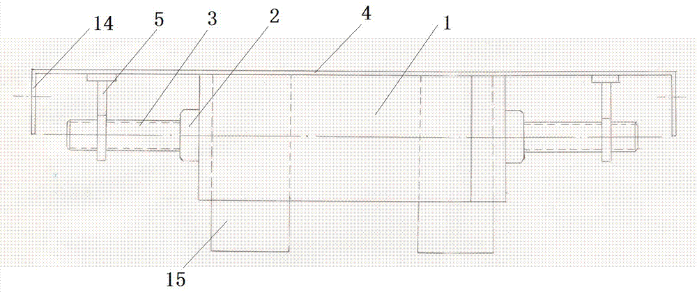 Concrete formwork installation compactor and its installation structure and installation method