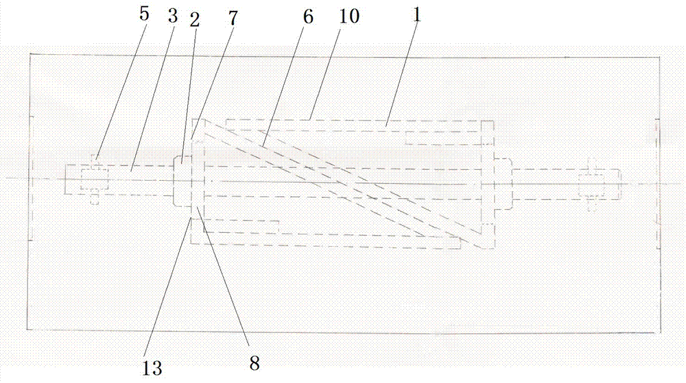 Concrete formwork installation compactor and its installation structure and installation method