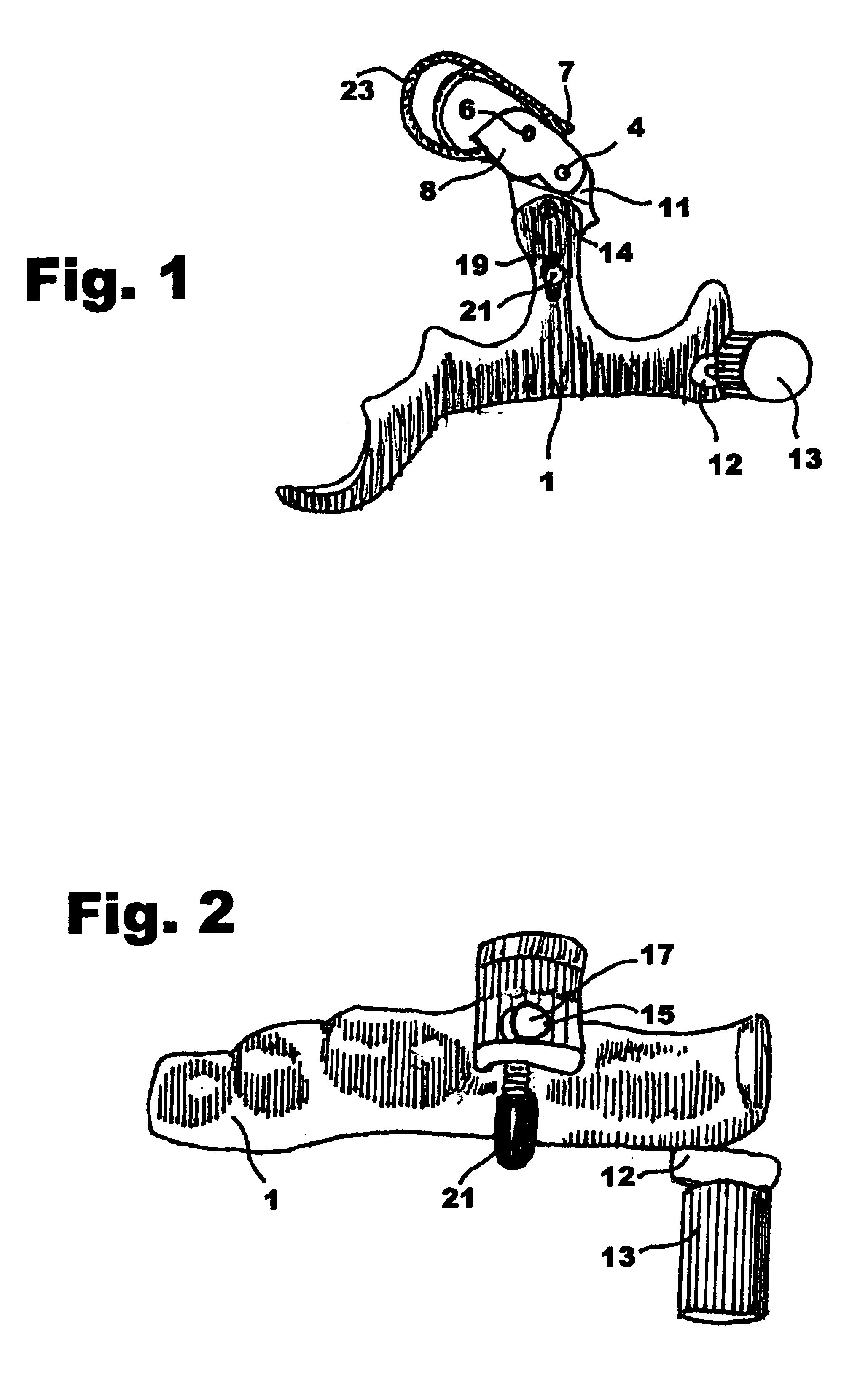 Triggerless release aids and laser-equipped pneumatic training aid for safe drawing of the bowstring