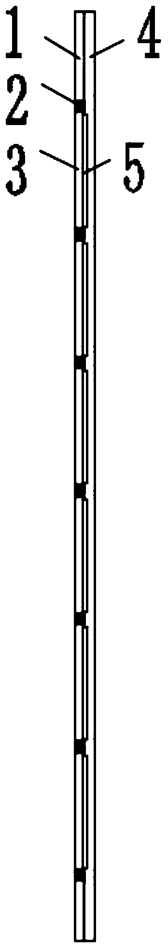 Method for manufacturing composite curtain