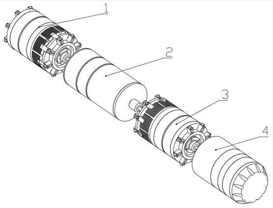 Active speed-adjustable intelligent pipeline plugging robot