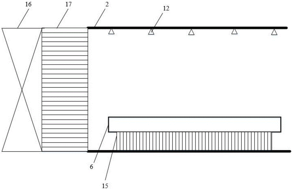 Fire experiment device based on city underground comprehensive pipe rack