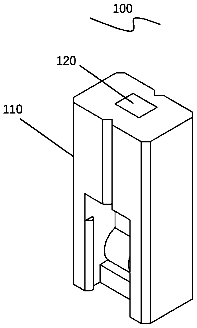 Chip pin clamp and chip pin clamp array