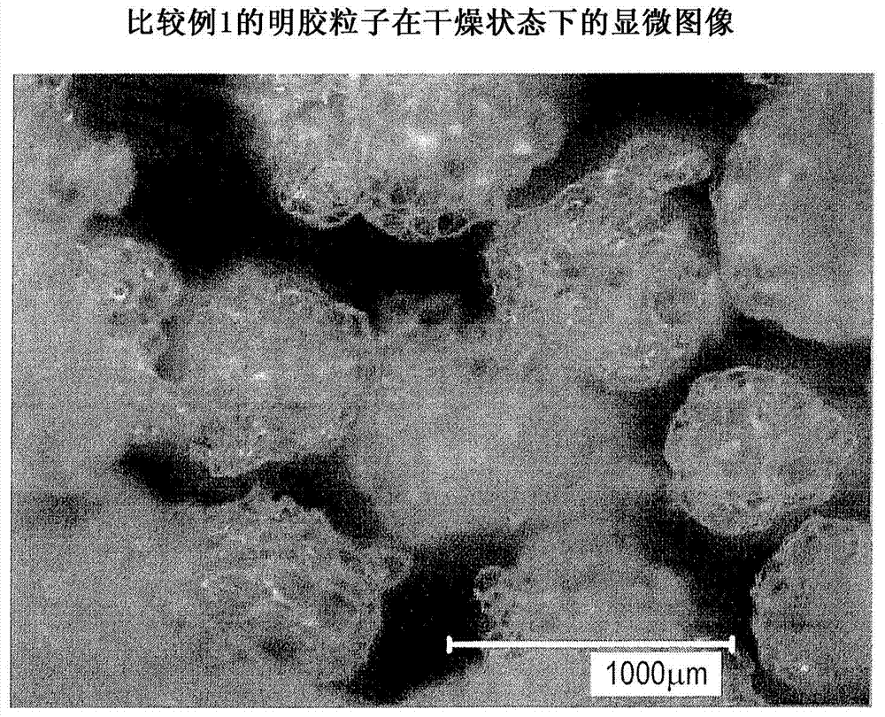 Gelatin particle and use thereof, and device for administration of physiologically active substance