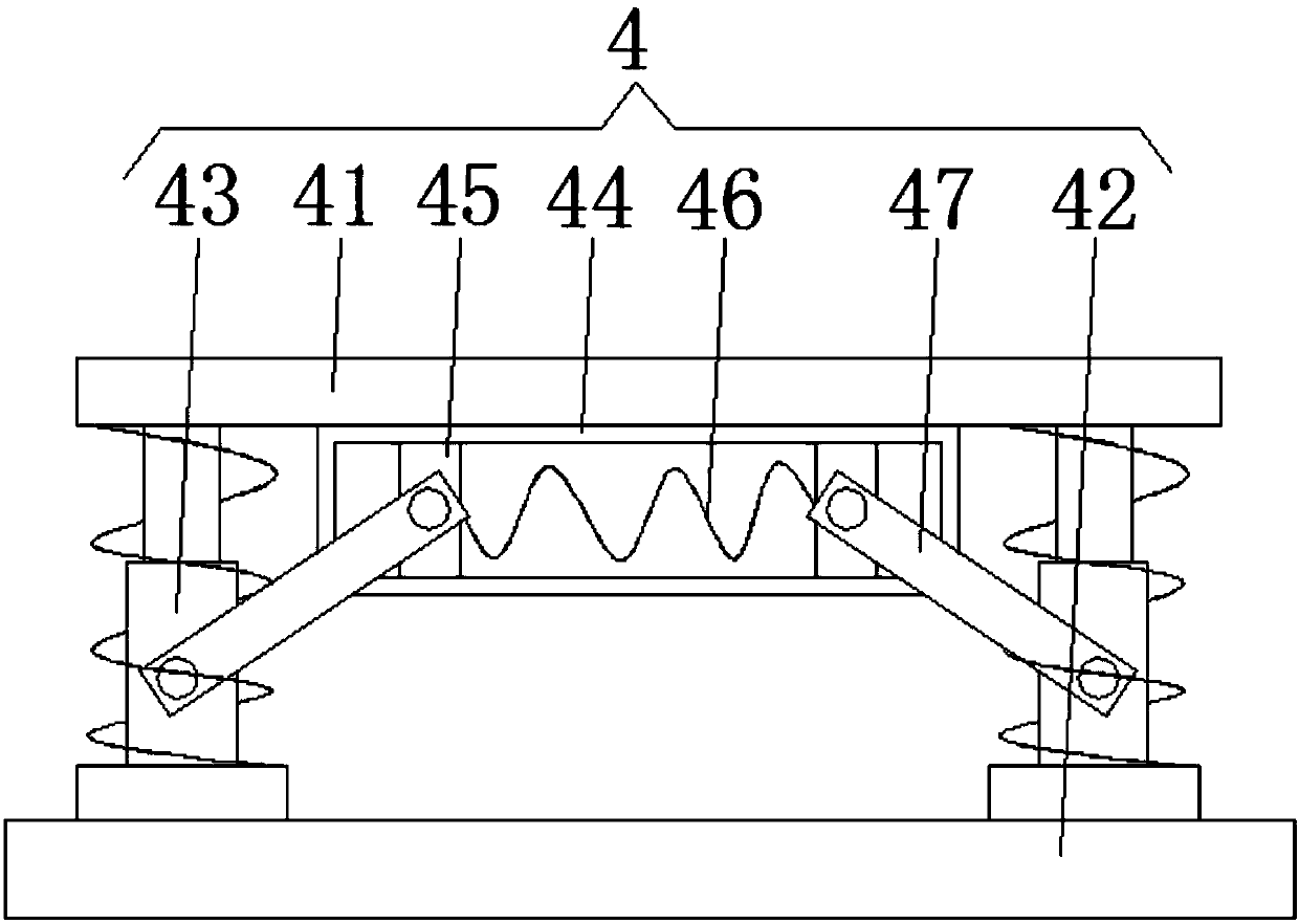 Humiture sensor fixing structure