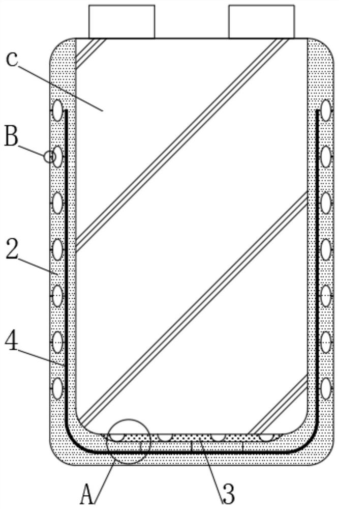 A self-protection device for a new energy battery and its application method