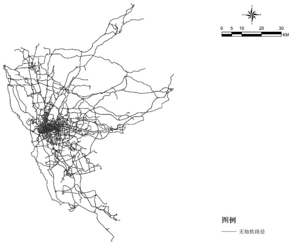 Urban path image generation method combining questionnaire survey and streetscape pictures