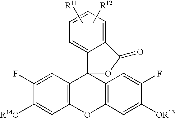 Diaminofluorescein derivatives