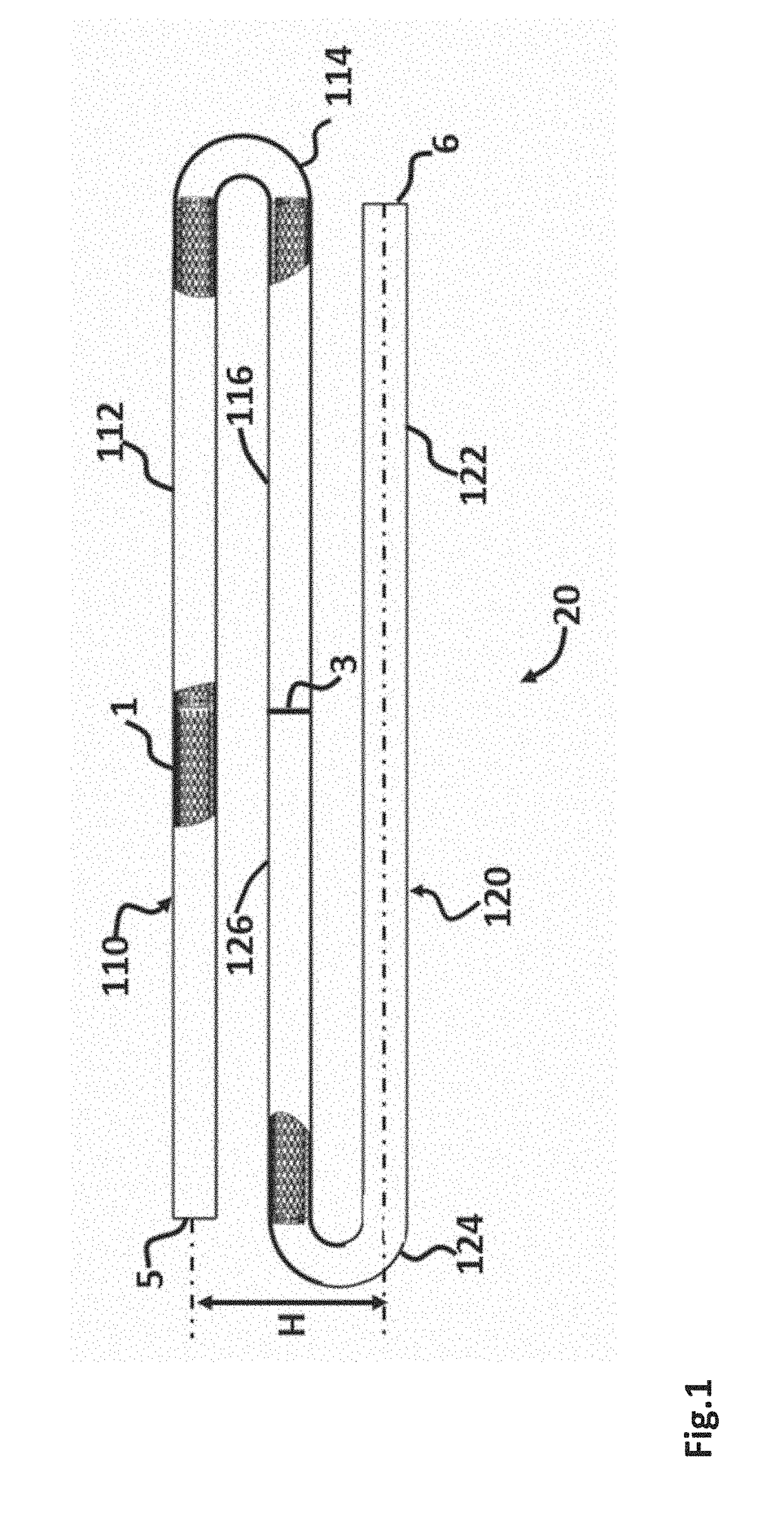 High aspect ratio catalytic reactor and catalyst inserts therefor