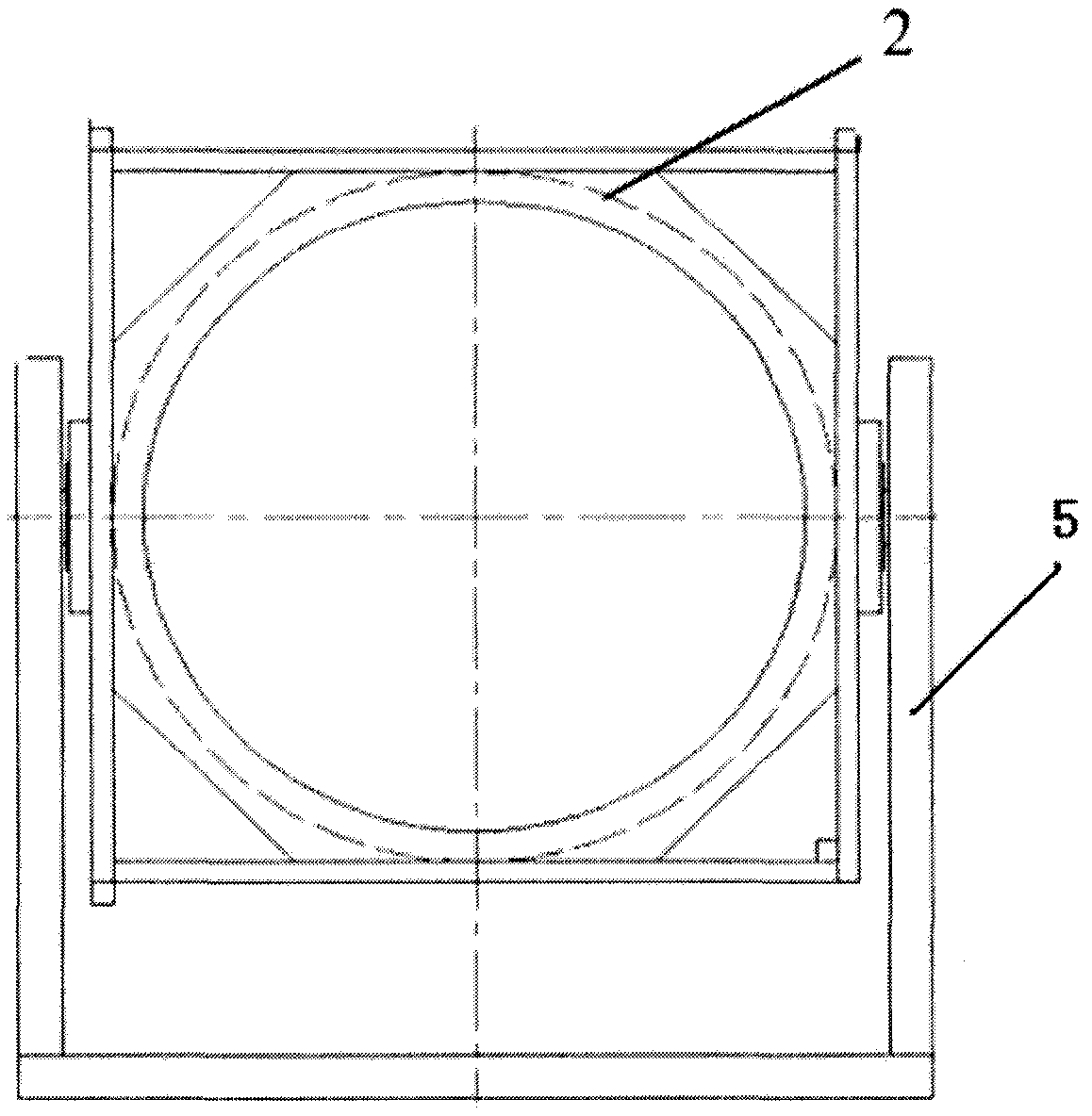 Removable large-diameter universal integrating sphere