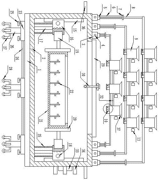 Device for auto-proportioning of premix