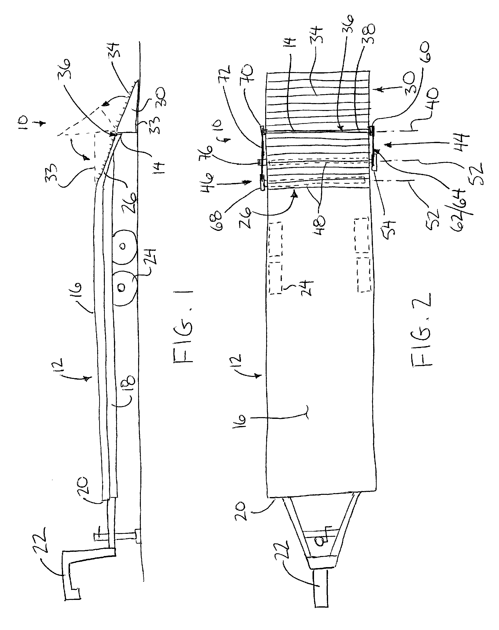 Trailer ramp system