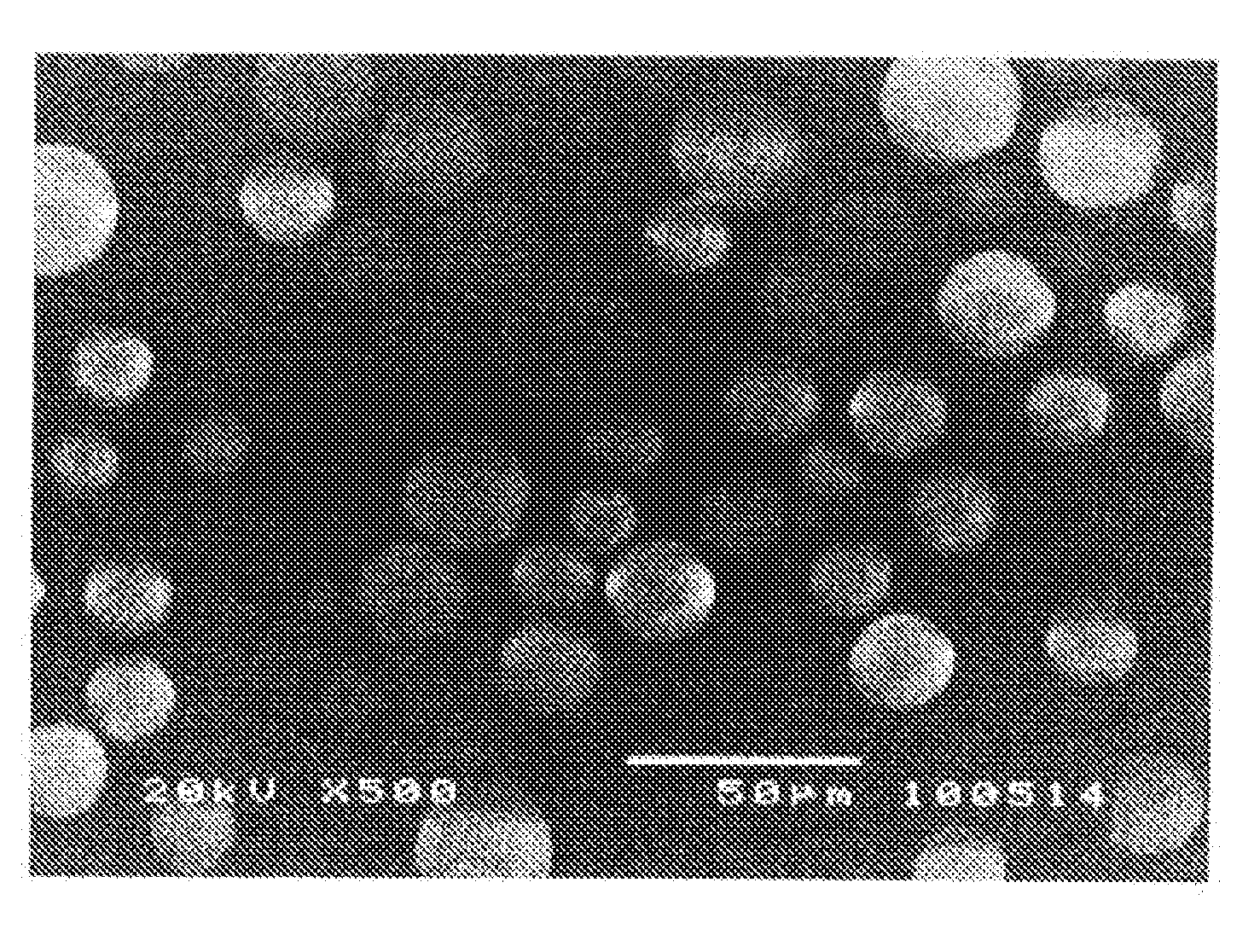 Phosphor particles, light-emitting diode, and illuminating device and liquid crystal panel backlight device using them