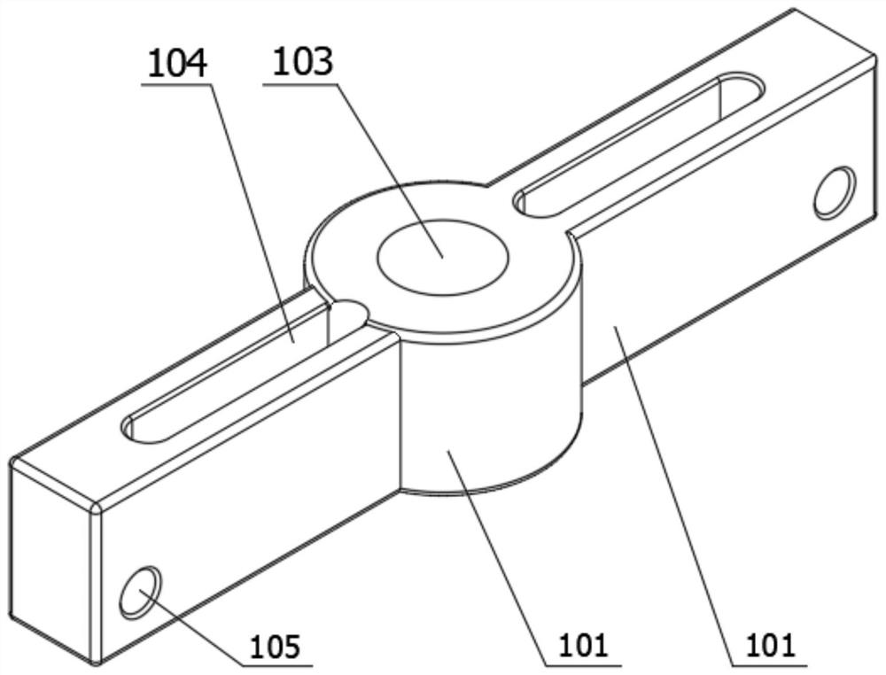 Device for demounting direct-axis quadrature-axis gear motors