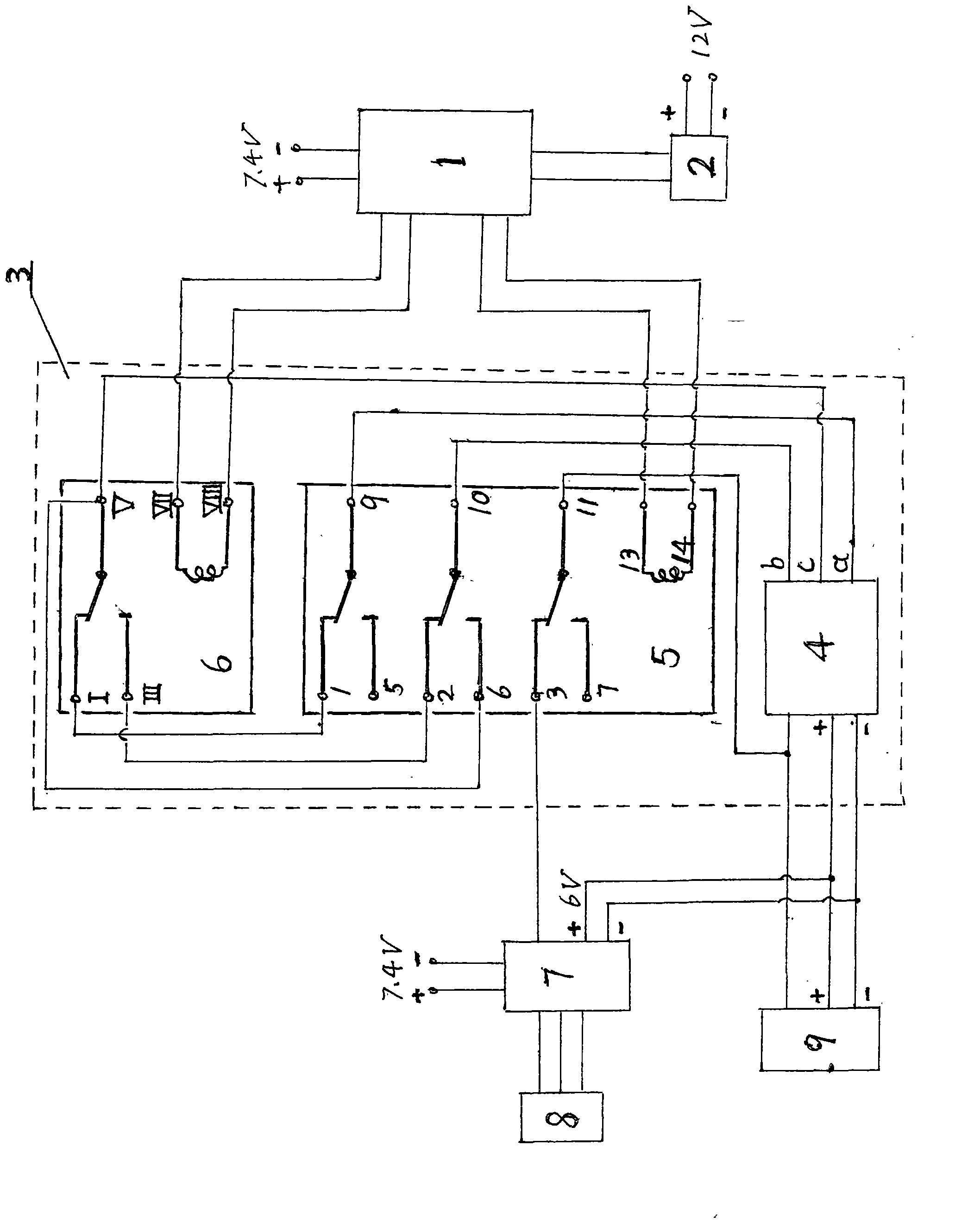 Automatic inflating and deflating air pressure adjusting system of air bag of aerostat