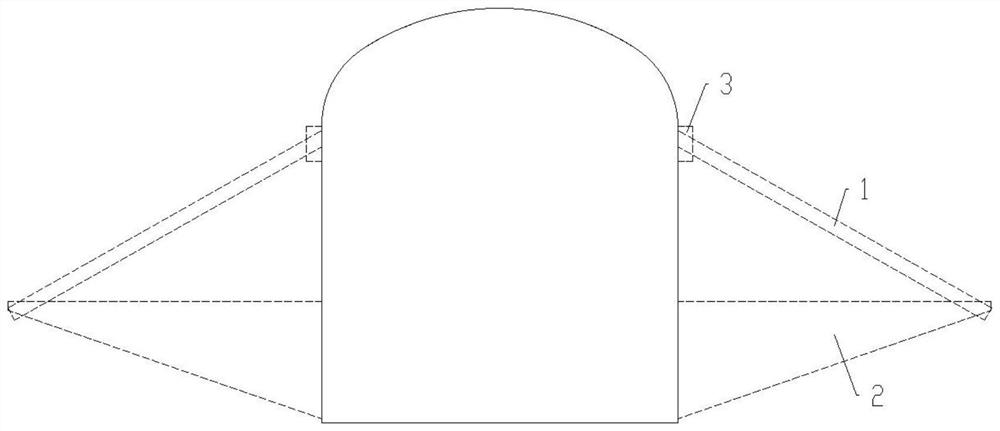 Mine laneway supporting steel arch and mounting method thereof