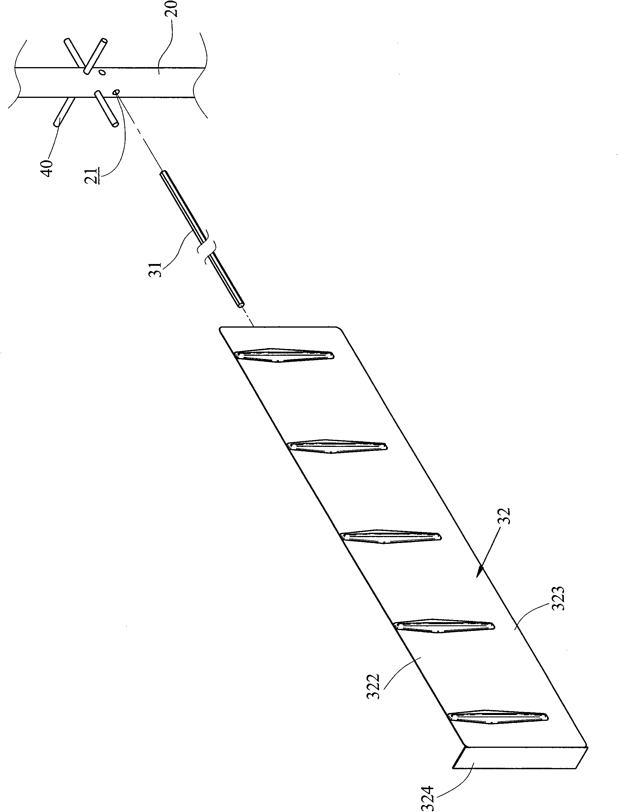 Wind power generation structure