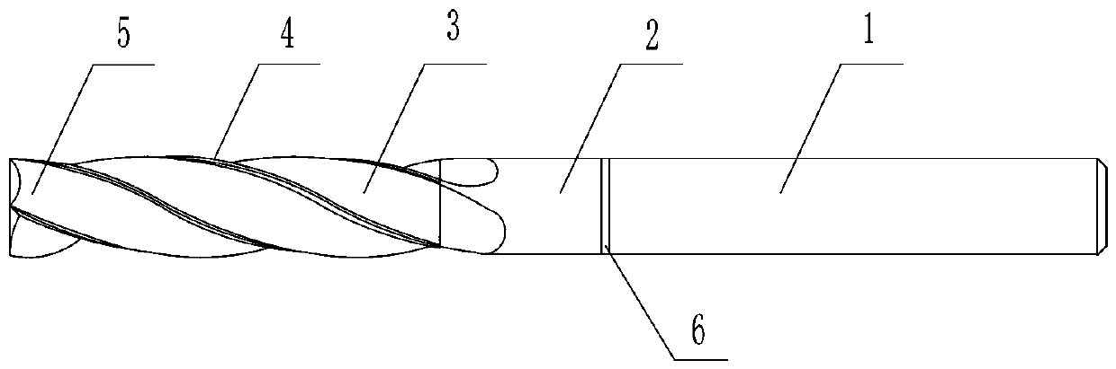 Integrated PCBN round rod-shaped cutting tool and manufacturing method thereof