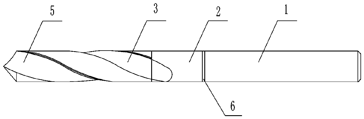 Integrated PCBN round rod-shaped cutting tool and manufacturing method thereof