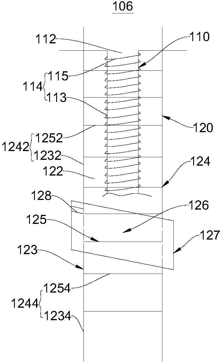 Fireproof heat-preservation fabricated concrete partition wall structure and production technique thereof