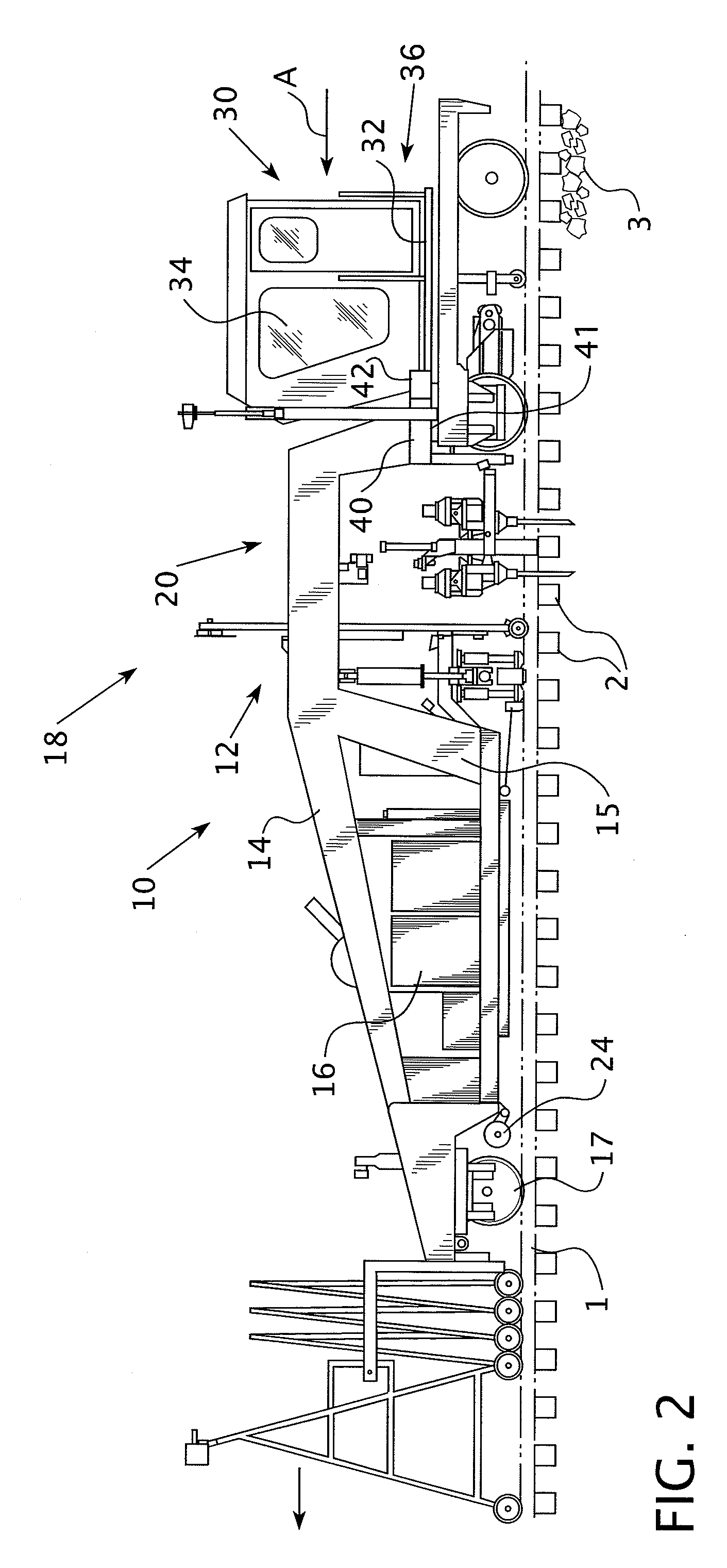 Moving platform on rail vehicle