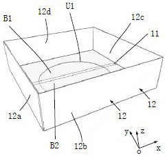 Lining assembly, packaging box and product suit