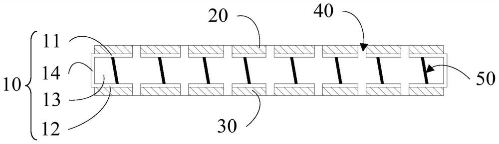 Current collector, battery pole piece and method for making current collector