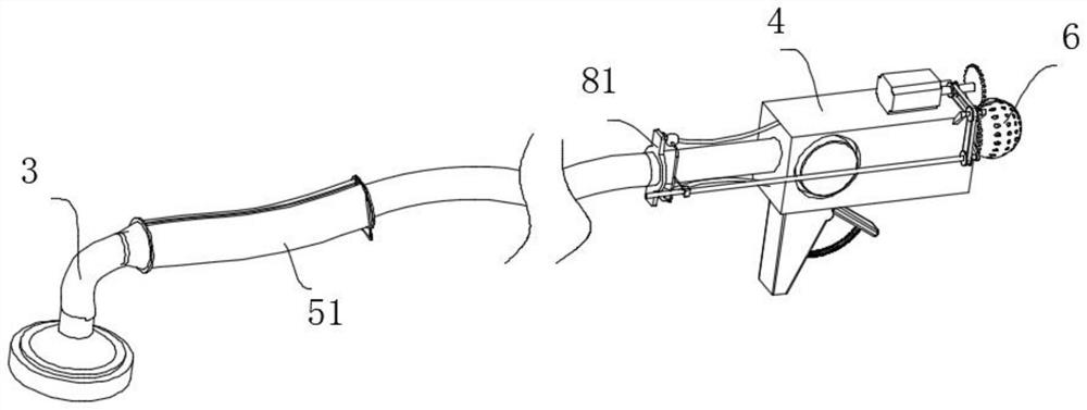 Wall surface paint spraying device for house construction