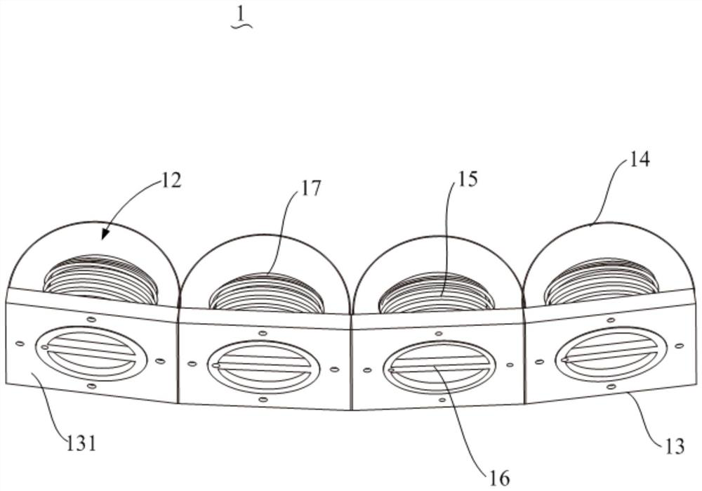 Buffer structure and packaging structure