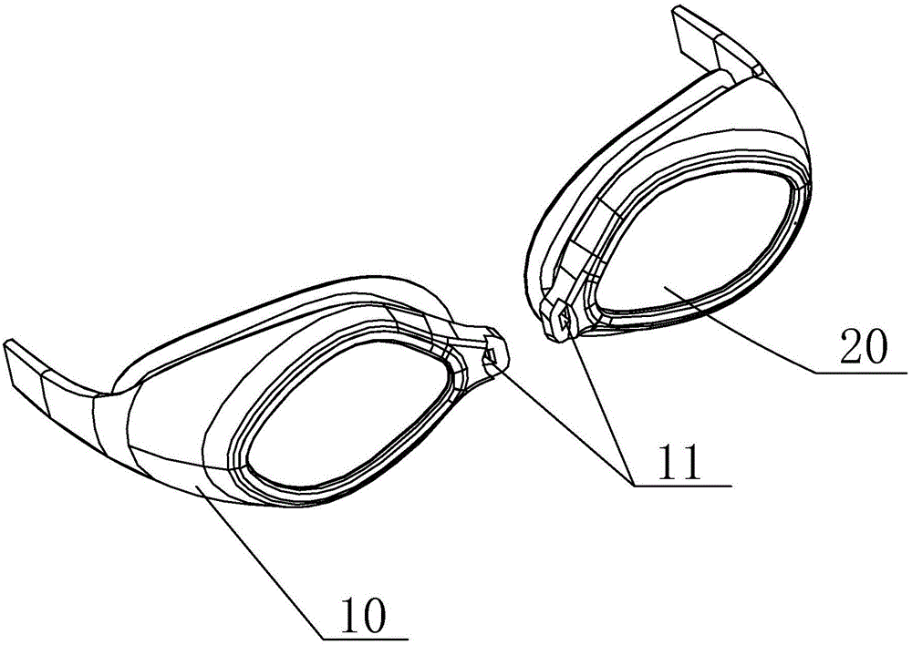 Diving goggles