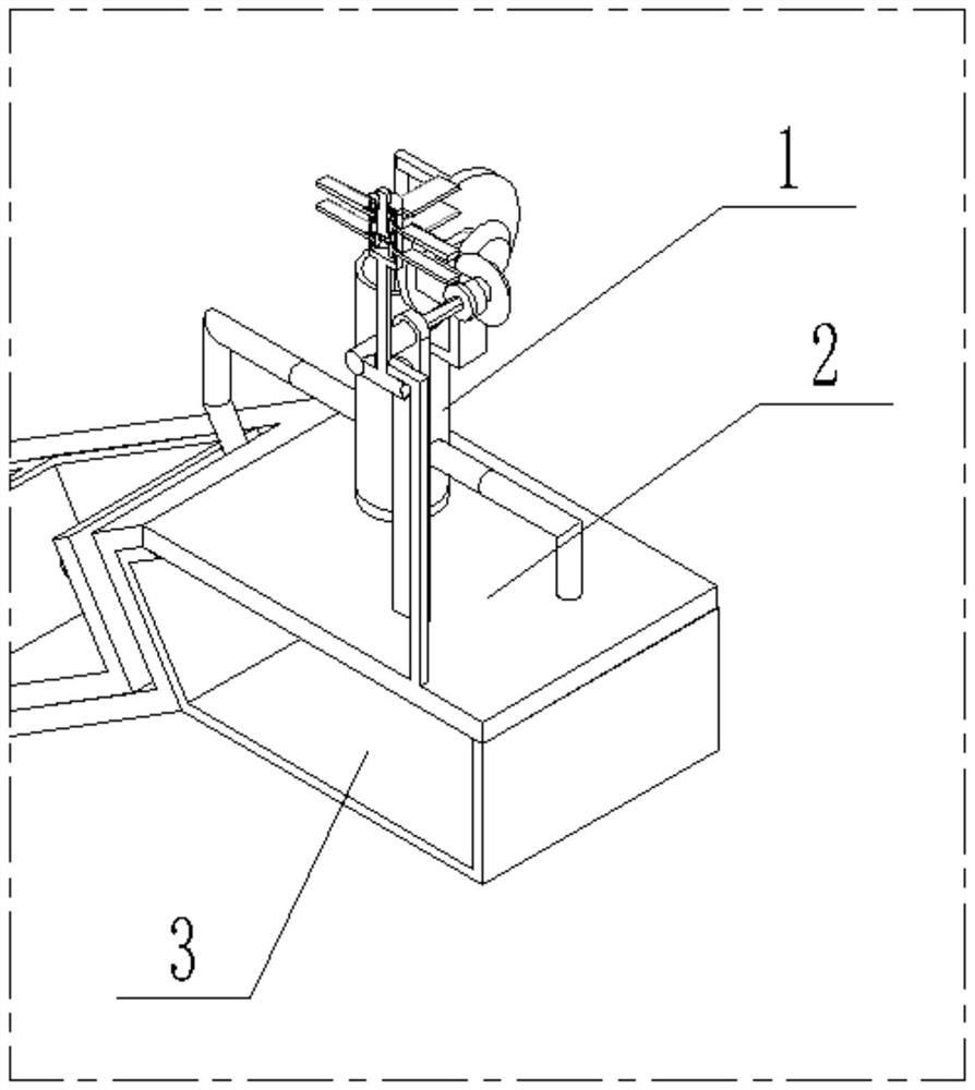 Ecological protection structure for slope drainage and regreening