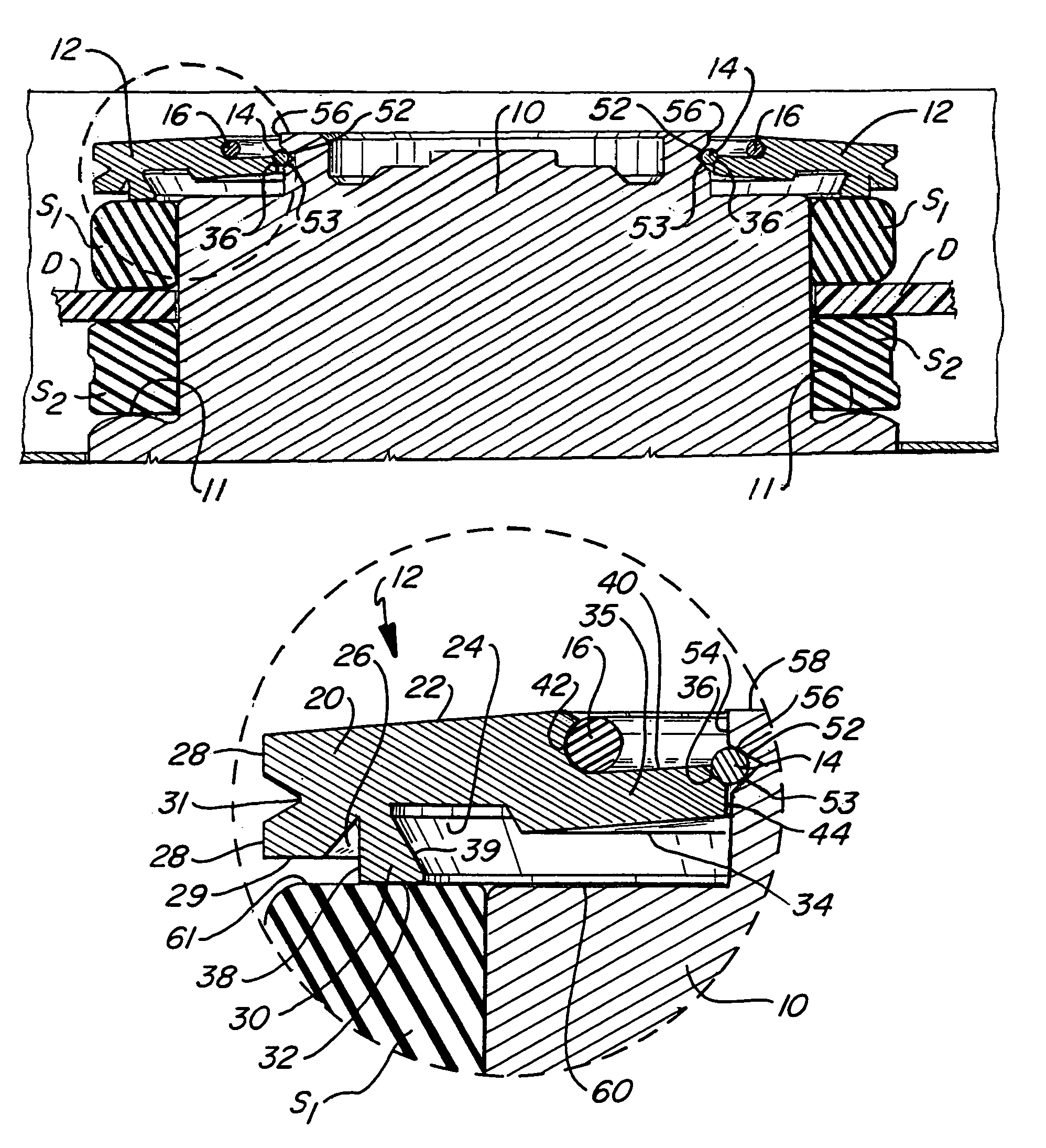 Method of installing a disk clamp over a hub of a disk drive