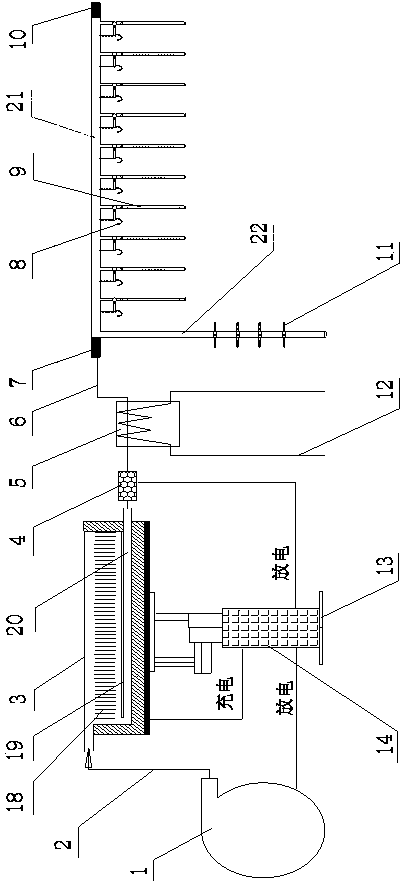 Intelligent effective and multifunctional solar air heat collection dryer