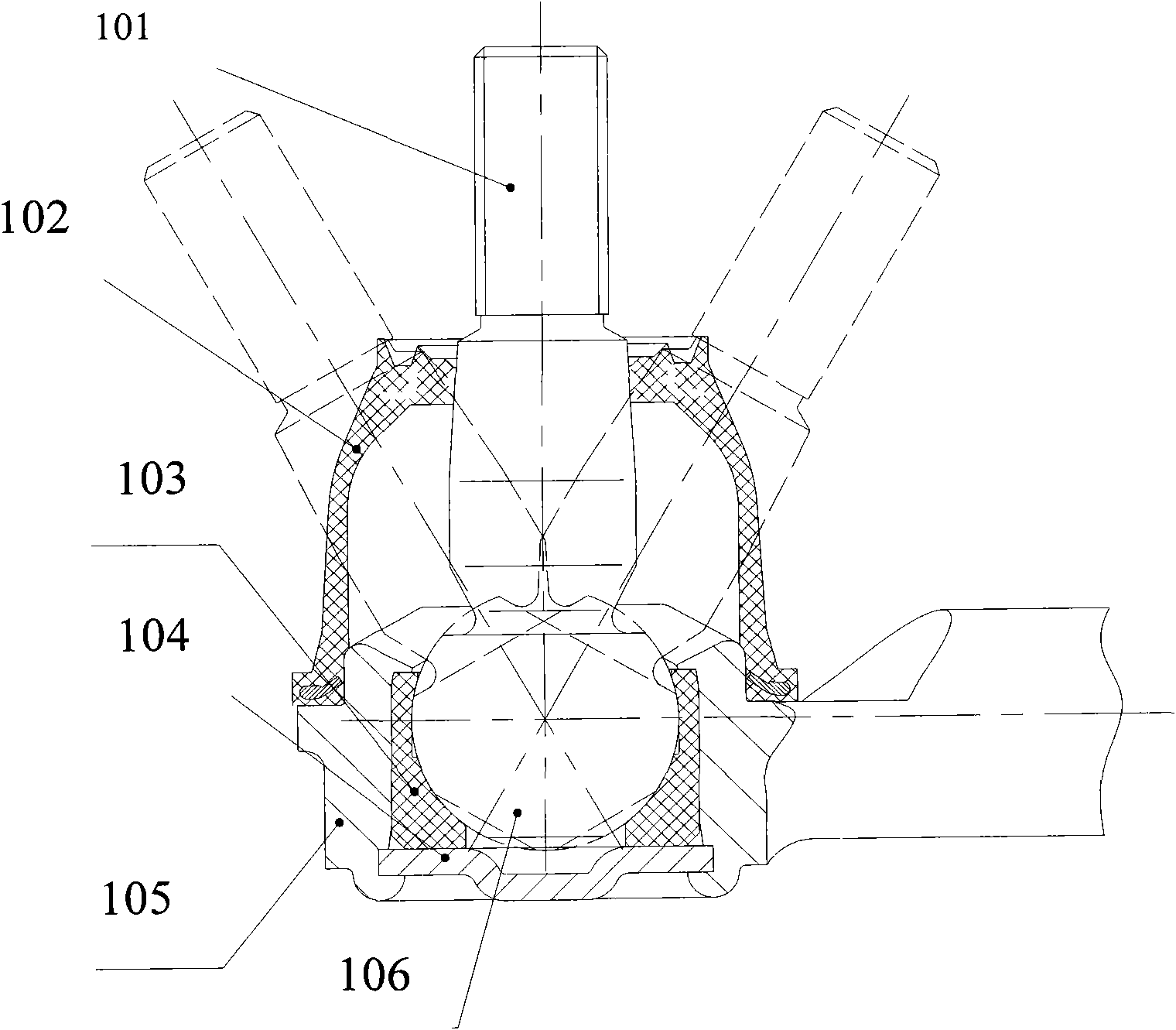 Ball pin assembly