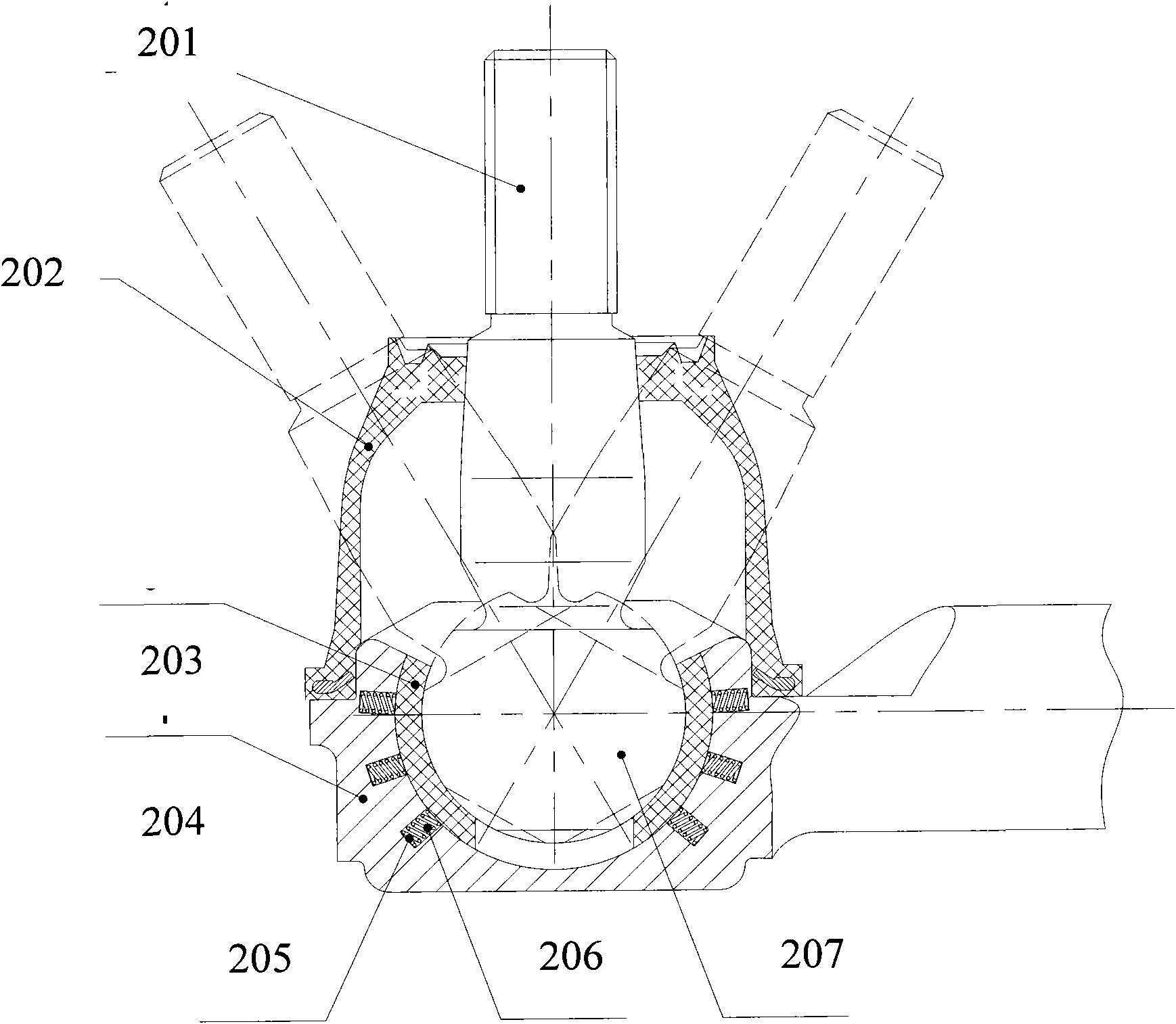 Ball pin assembly