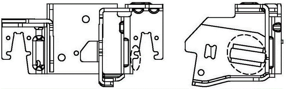 Welding recognition device for automobile parts