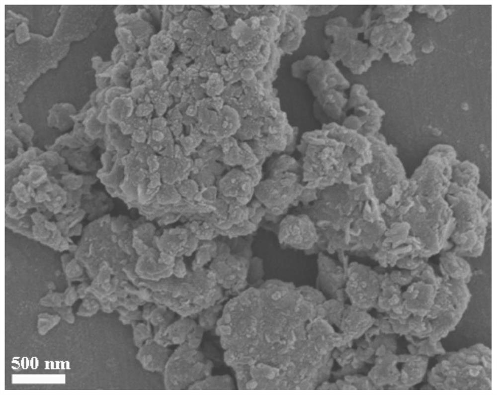 A kind of sodium manganate/graphene composite electrode material and its preparation method and application