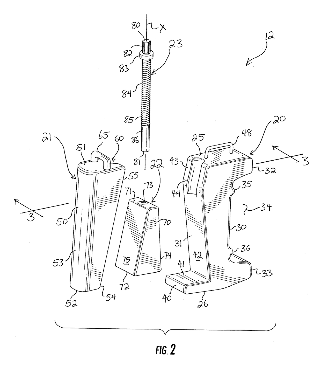 Wedge-Based Earth-Working Tooth Adapter Retention Assembly