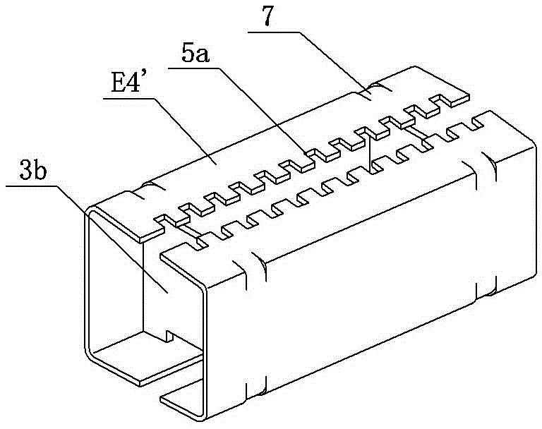 Thin-wall inner flanging C-shaped steel truss connectors and composite truss