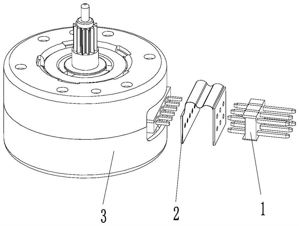 Stator assembly and motor using the stator assembly