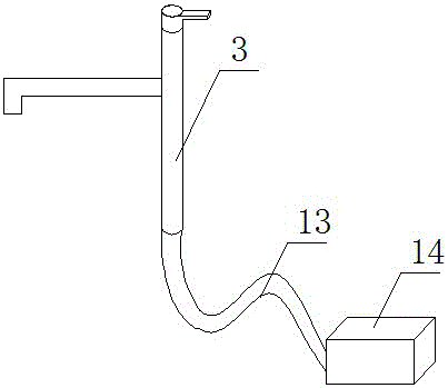 Fish processing operation device convenient for classified collection