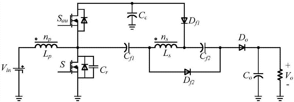 Soft switching implementation method of single-phase high-gain boost converter