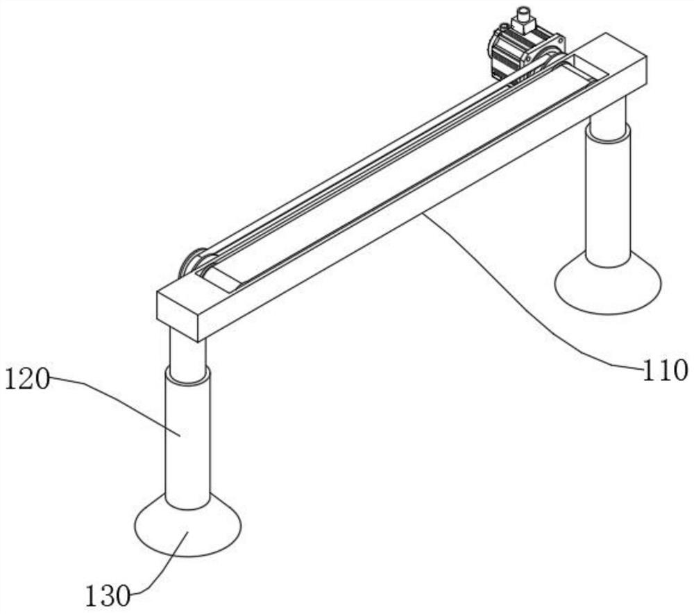 A long-distance conveying device for bag-type dust-removing powdered magnesium sulfate