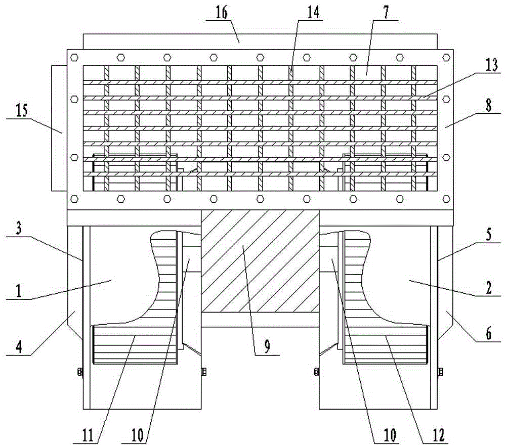 High-power centrifugal fan with adjustable supply air rate