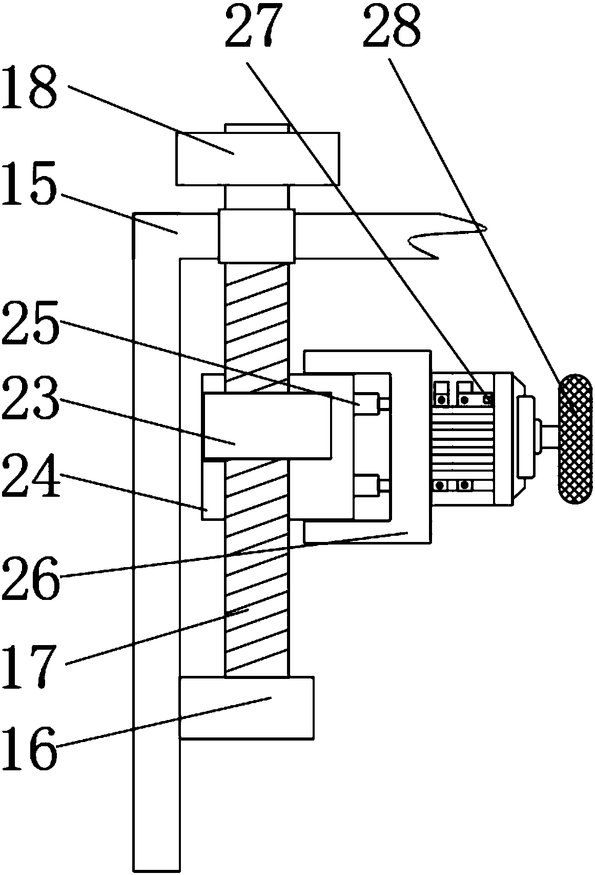 Water purification power pump shell polishing device